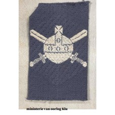 embleem ministerie van oorlog Klu, jaren 50