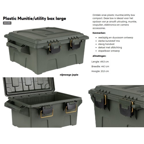 munitie kist, utility Box, Large