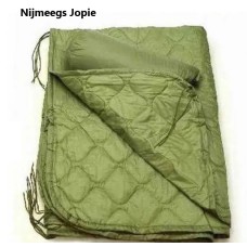 poncho-liner, voering voor poncho, effen groen, US model, op=op