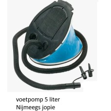 pomp voetpomp, Bo-camp