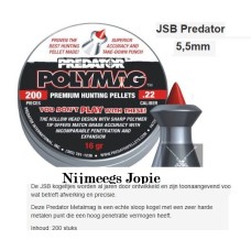 kogeltjes 5,5 mm Predator Polymag