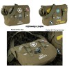 pukkel canvas met emblemen WW2 versie