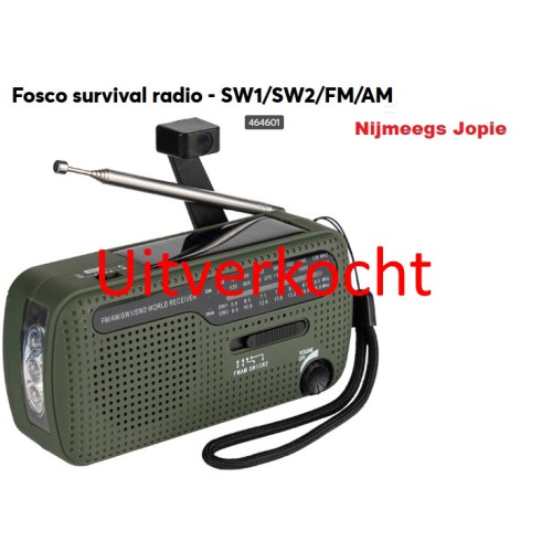 radio, zaklamp radio tool, Survival, oplaadbaar met ingebouwde accu, met veel opties, ZIE INFO:   UITVERKOCHT