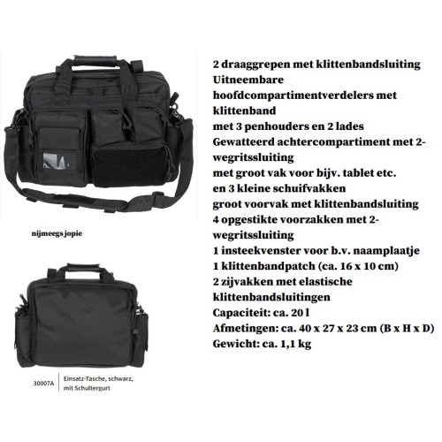 schoudertas security