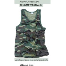 singlet nieuw, onderhempjes, woodland, wat wijder model