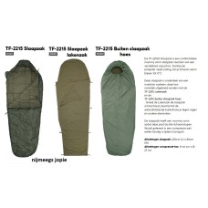 slaapzak TF-2215, compleet met binnen en buitenhoes, of los verkrijgbaar slaapzak TF-2215, compleet met binnen en buitenhoes, of los verkrijgbaar