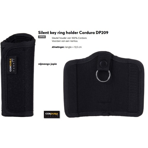 Geluidsloze houder voor sleutelsbos