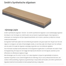 slijpsteen Smith's 51447, dubelzijdig slijpsteen Smith's 51447, dubelzijdig