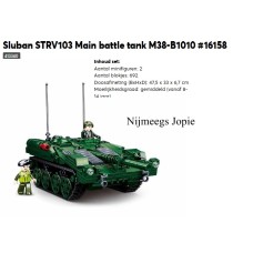 sluban 1010 STRV 103 main battle tank