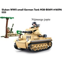 sluban 691 WW2 klein duitse tank