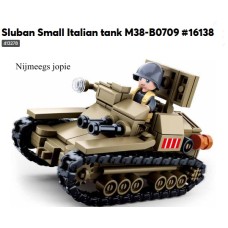 sluban 709 small italian tank