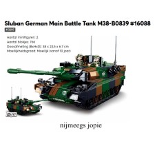 sluban 839 Duitse main batle tank