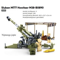 sluban 890 M777 Howitzer