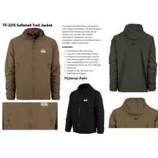 Softshell jack, RF2215, model Trail, dunne softshell versie