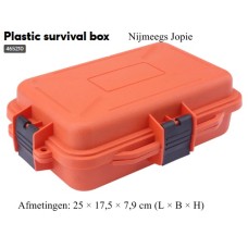 case, plastic survival box