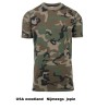 t-shirt woodland camouflage