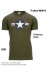 t-shirt met opdruk ww2, groen