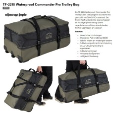 Trolley waterproof commander trolley tas, tf2215