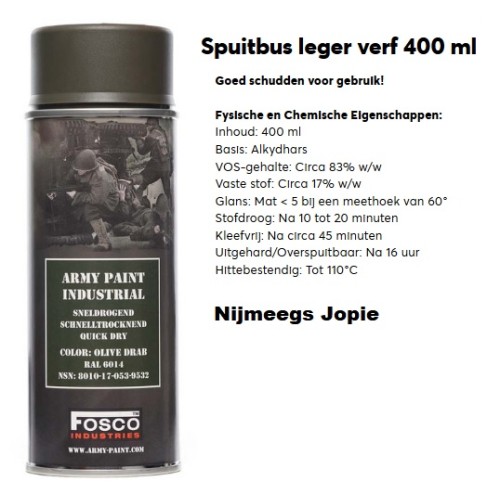 verf spuitbus 400ml