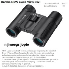 verrekijker 8x21 Barska, lucid view