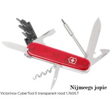 victorinox cybertool, transparant