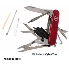 victorinox cybertool, transparant