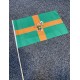 4-daagse vlag klein op stokje (verzending als pakket)