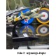 model vliegtuigen, B17,  spitfire, messerschmidt (zie foto 2) skytrain C47