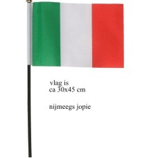 vlag op stokje italie